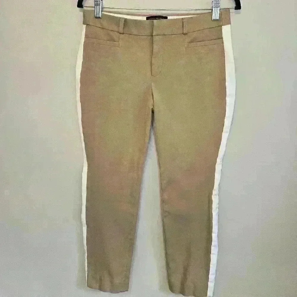 Banana Republic Women's Sloan Fit Equestrian Style Pants Slacks Size 6P